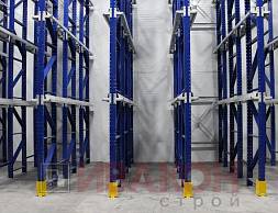 Компания "Морепродукт": стеллажи набивные