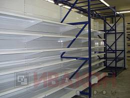 Строймаркет "Сатурн", г.Краснодар, стеллажи Cash&Carry